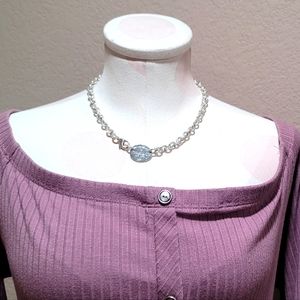 CURVY Size - Dusty Purple Shoulder Dress